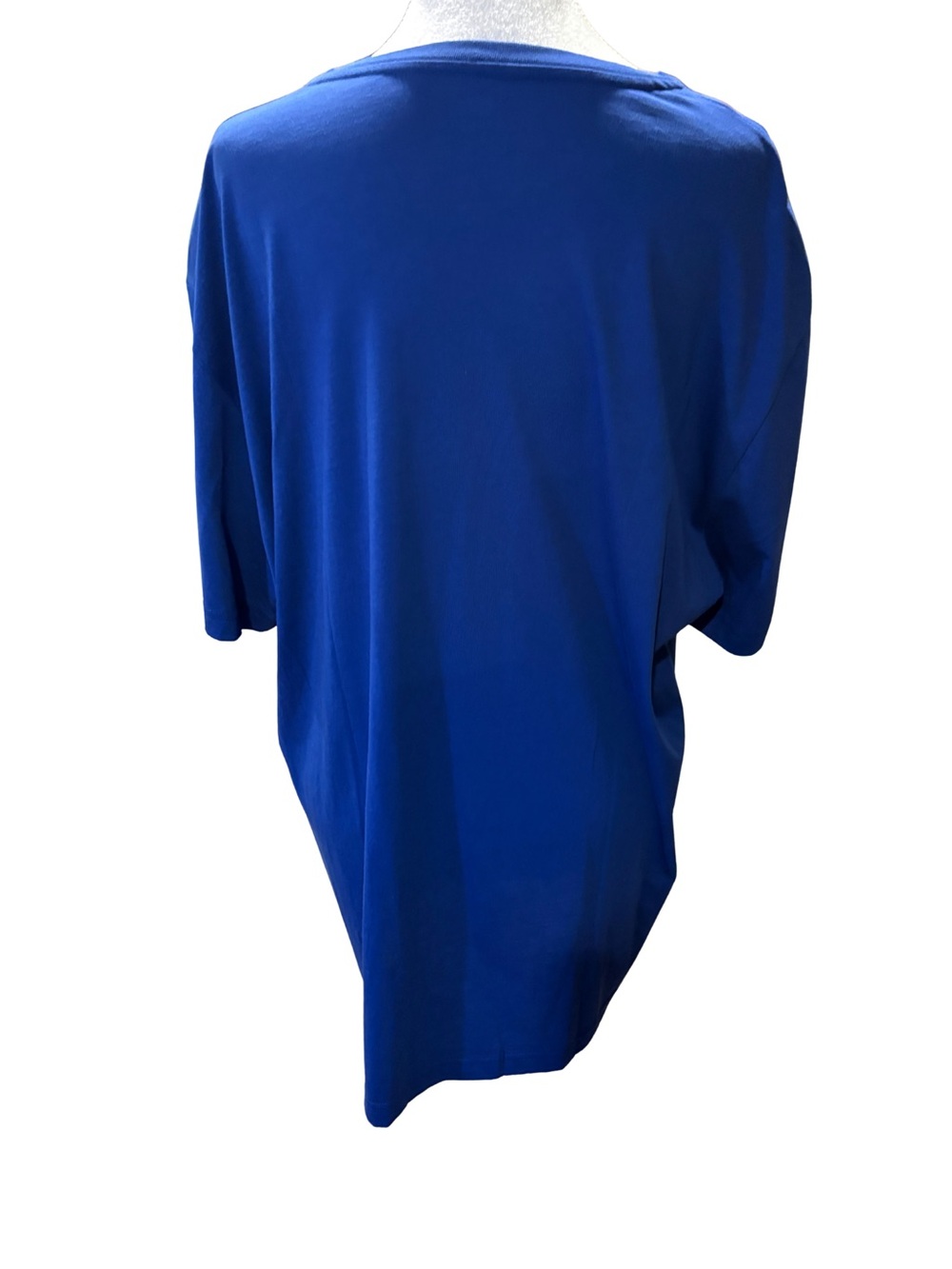 Lacoste Men’s XXL Blue Pima Cotton V-Neck T-Shirt NWT Crocodile Logo - Picture 2 of 6